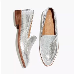 ⭐️ everything must go⭐️ Madewell The Frances Loafer in Crackle Metallic